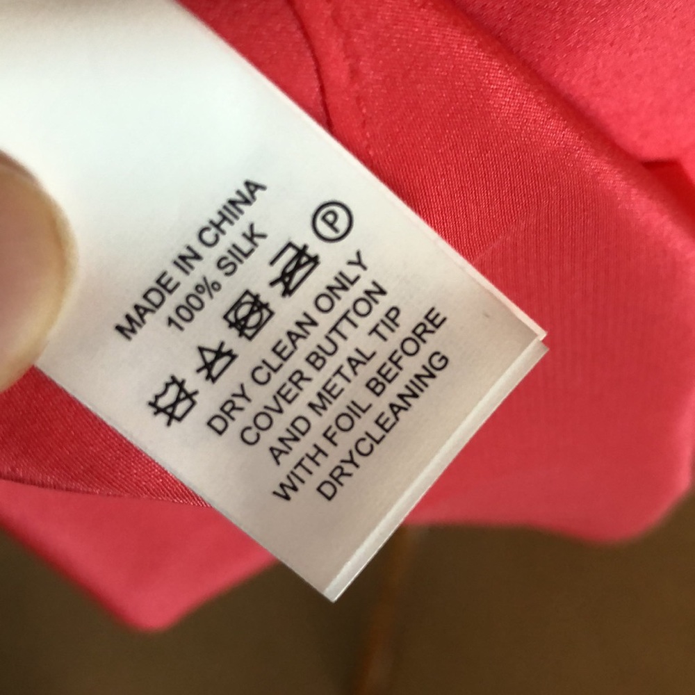 Kate spade watermelon pintuck silk dress - Picture 8 of 10